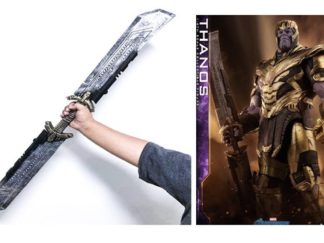 Accesorio para Disfraz: Arma de Thanos 108cm