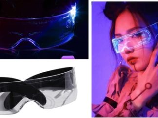 Accesorio para Fiesta: Anteojo Tecnológico con Luz