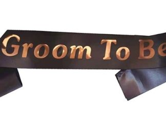 Accesorio para Fiesta Preboda: Cinta GROOM TO BE