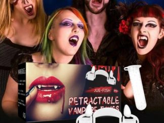 Accesorio para Fiestra: Dentadura Activa de Vampiro