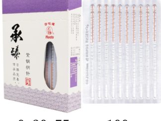 Aguja para Acupuntura HWATO 0.30*75mm 100pcs Desechable