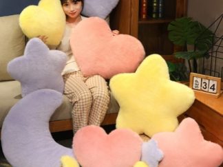 Almohada Corazón/Estrella/Luna 60cm (+)