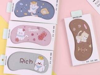 Almohadilla para Ojos Compresas Frías modelo Mascota Kawaii