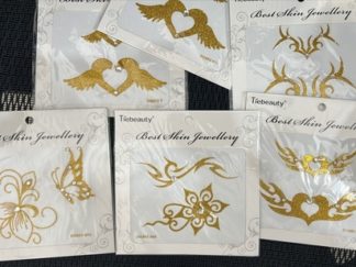 Aplique Dorado con Strass