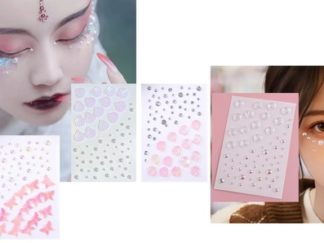 Aplique Strass y Perlita para Rostro