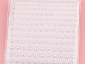 Aplique para Rostro Perlitas de 3 Tamaños 165pcs