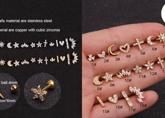 Arete Circón+Acero varios diesños *u.