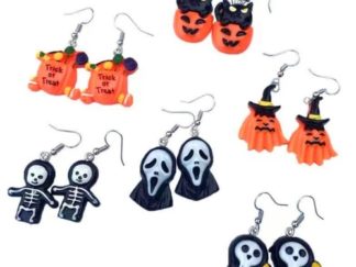 Aretes Halloween varios diseños