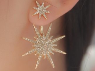 Arete Estrella con Strass *u.