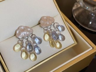 Aretes Nube con Lluvia