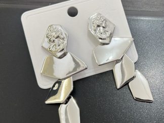 Aretes Rosa Geométrica