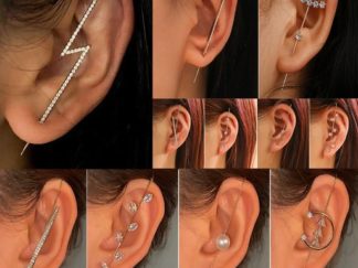 Arete/Colgante Aguja Cruzada varios diseños *u.