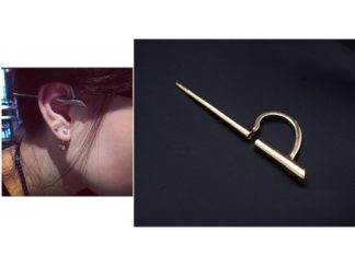 Arete/Colgante Aguja *u.