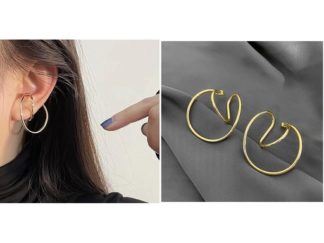 Aro/Colgante Círculo Torcio *par