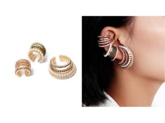 Aro/Colgante Circulos Coloridos 3pcs