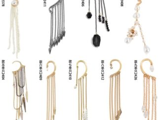 Aro/Colgante con Borlas y Accesorios varios diseños *u.