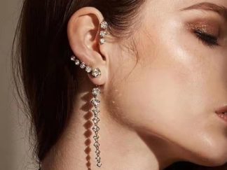 Aro/Colgante con Strass *u.