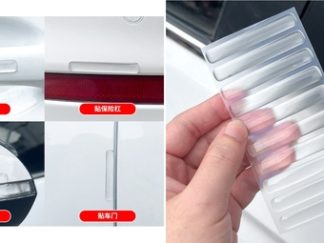 Auxilio de Vehículo: Silicona Anti-Chocar de Puerta Transparente 10pcs