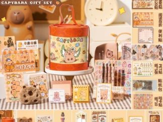 Baldet con Kit Lujoso de Útiles Capybara