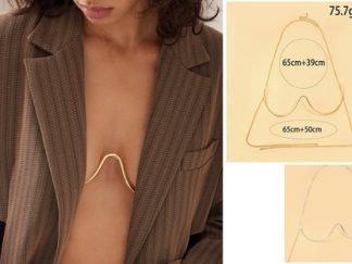 Bijouterie para Cuerpo Corpiño Línea Fina Sencilla (+)