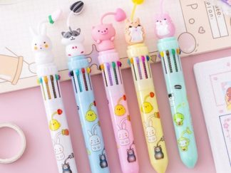 Bolígrafo Animal 10 colores