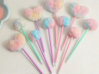 Bolígrafo Bombón/Corazón Gradiente