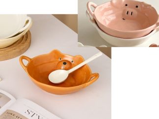 Boll con 2 Manijas Osito/Chanchito 6 inches (+)