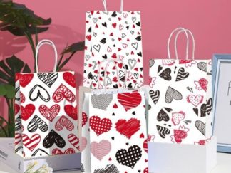 Bolsa para Regalo Corazones 15*8*21cm