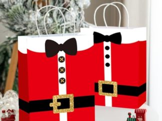 Bolsa para Regalo Navideña Papa Noel 16*8*22cm