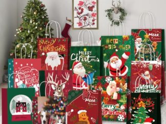 Bolsa para Regalo Navideña varios diseños 16*8*22cm
