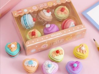 Borrador Macaron 6pcs