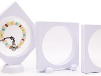 Cajita PE Vacio Blanca 7*7cm para Bijouterie