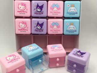 Cajita SANRIO con 2 cajóncitos