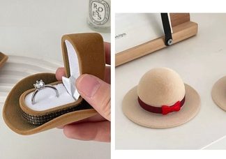 Cajita para Anillo Sombrero (+)