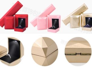 Cajita para Anillo con Luz 6,3*5,8*5cm