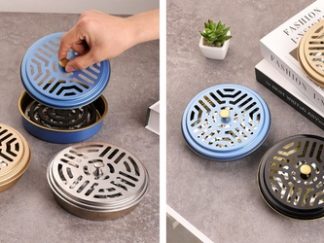 Cajita para Espiral Antimosquitos Extra Profundidad Con Tapa