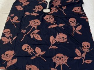 Capa Peluquería Calavera en Rosa