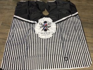 Capa Peluquería Coiffeur Hair Club Barber Mooo A Rayas