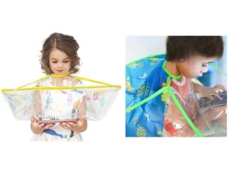 Capa Peluquería para Criatura Transparente