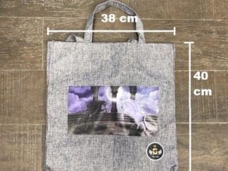 Cartera Unicornio Gris 38*40cm