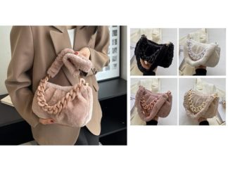 Cartera de Pelo con Cadena (+)