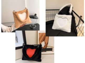 Cartera de Pelo con Corazón (+)