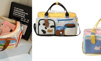 Cartera para Viajar/Gimnasio Colorido Vintage 43*27*19cm