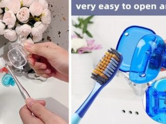 Clip para Guardar Cepillo Dental