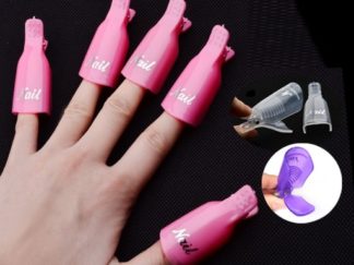 Clip para Quitar Esmalte 10pcs