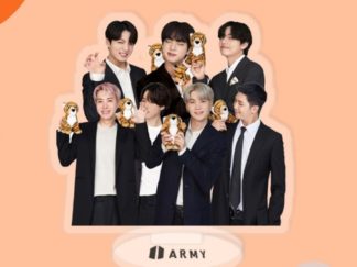 Colección Cartelito Acrílico BTS 2022 Año Tigre