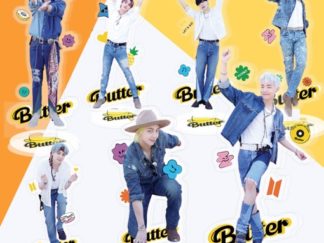 Colección Cartelito Acrílico BTS Álbum-Butter serie en Jeans
