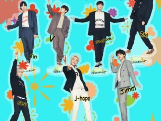 Colección Cartelito Acrílico BTS Álbum-Butter serie en Traje
