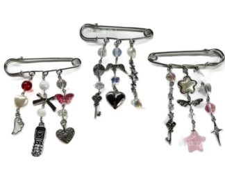 Colgante Alfiler con Dijes