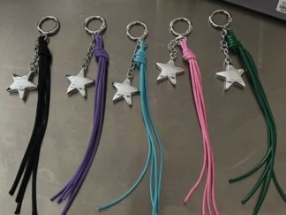 Colgante Estrella con Hilo Semicuero